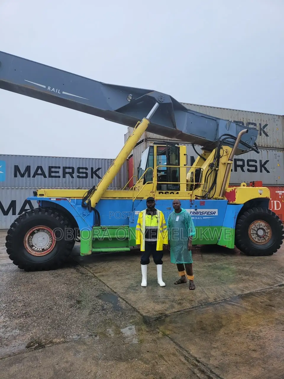 45ton Ferrari Reach Stacker