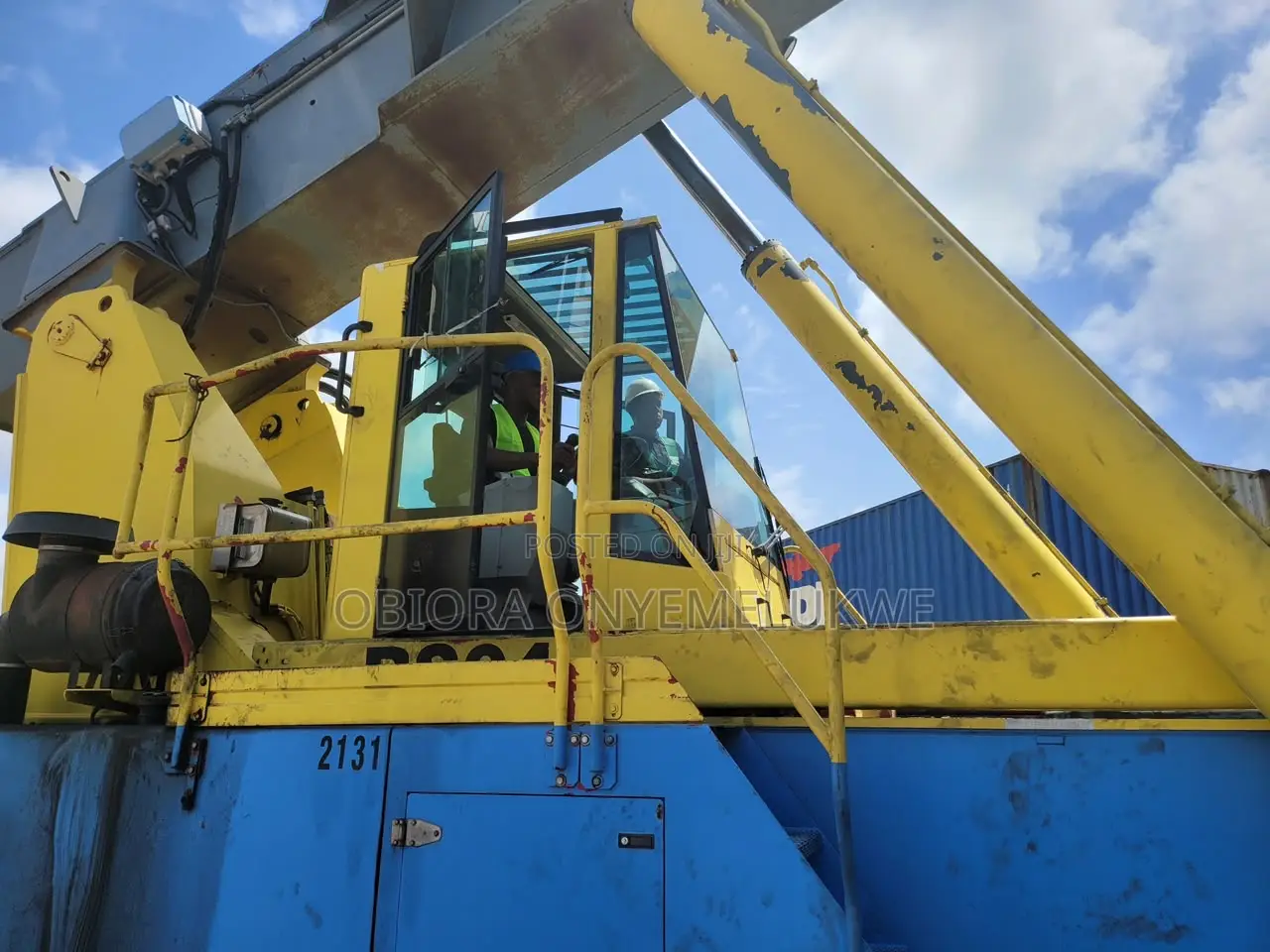 45ton Ferrari Reach Stacker