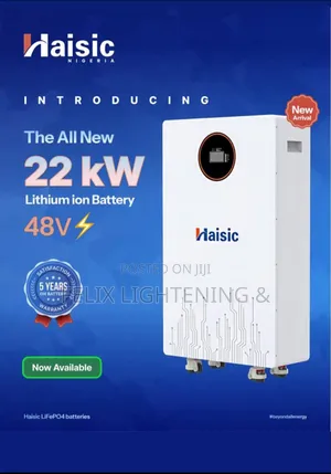 Haisic 22kwh 48v Lithium Battery