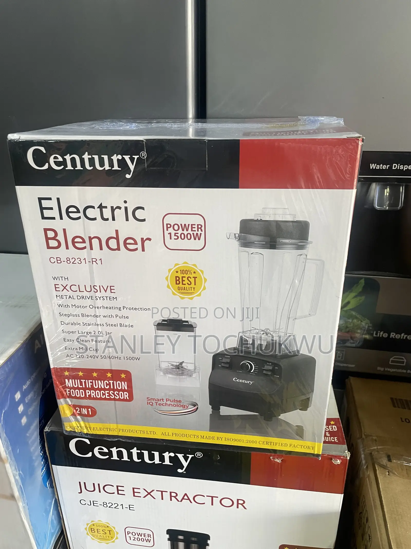Century Industrial Blender 1500watss
