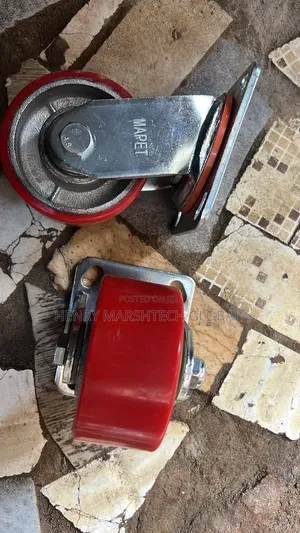 Red Caston Wheel (4")