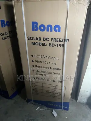 Bona Solar Dc Freezer Model: Bd - 198l