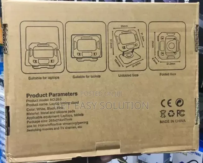 Laptop Metal Foldable Stand