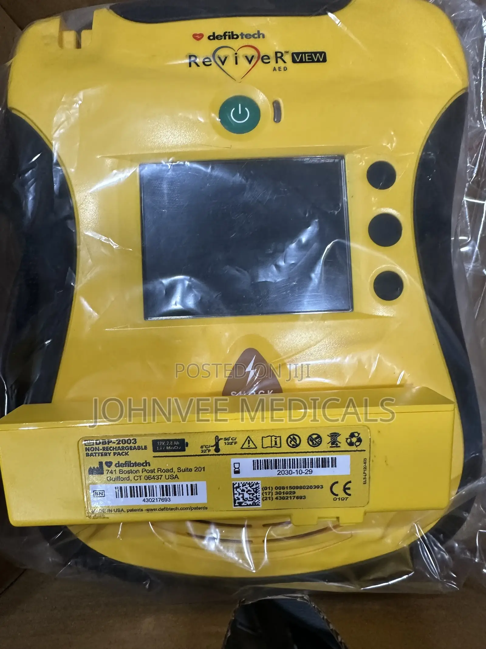 Defibtech Lifeline View AED
