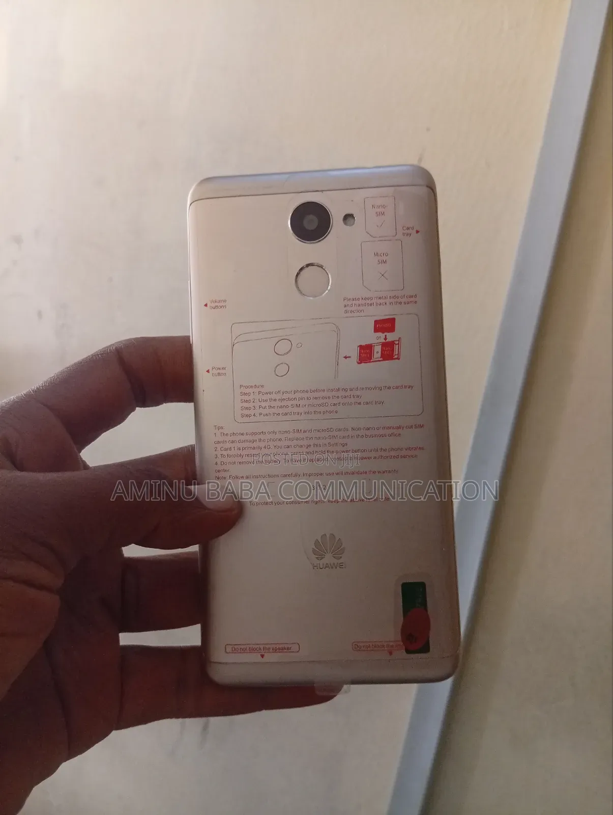 Huawei Y7 Prime 64 GB Gold