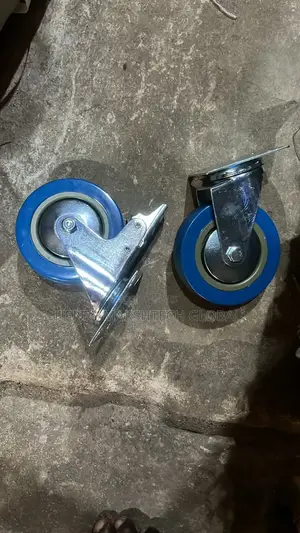 Caston Wheel With Break (4")