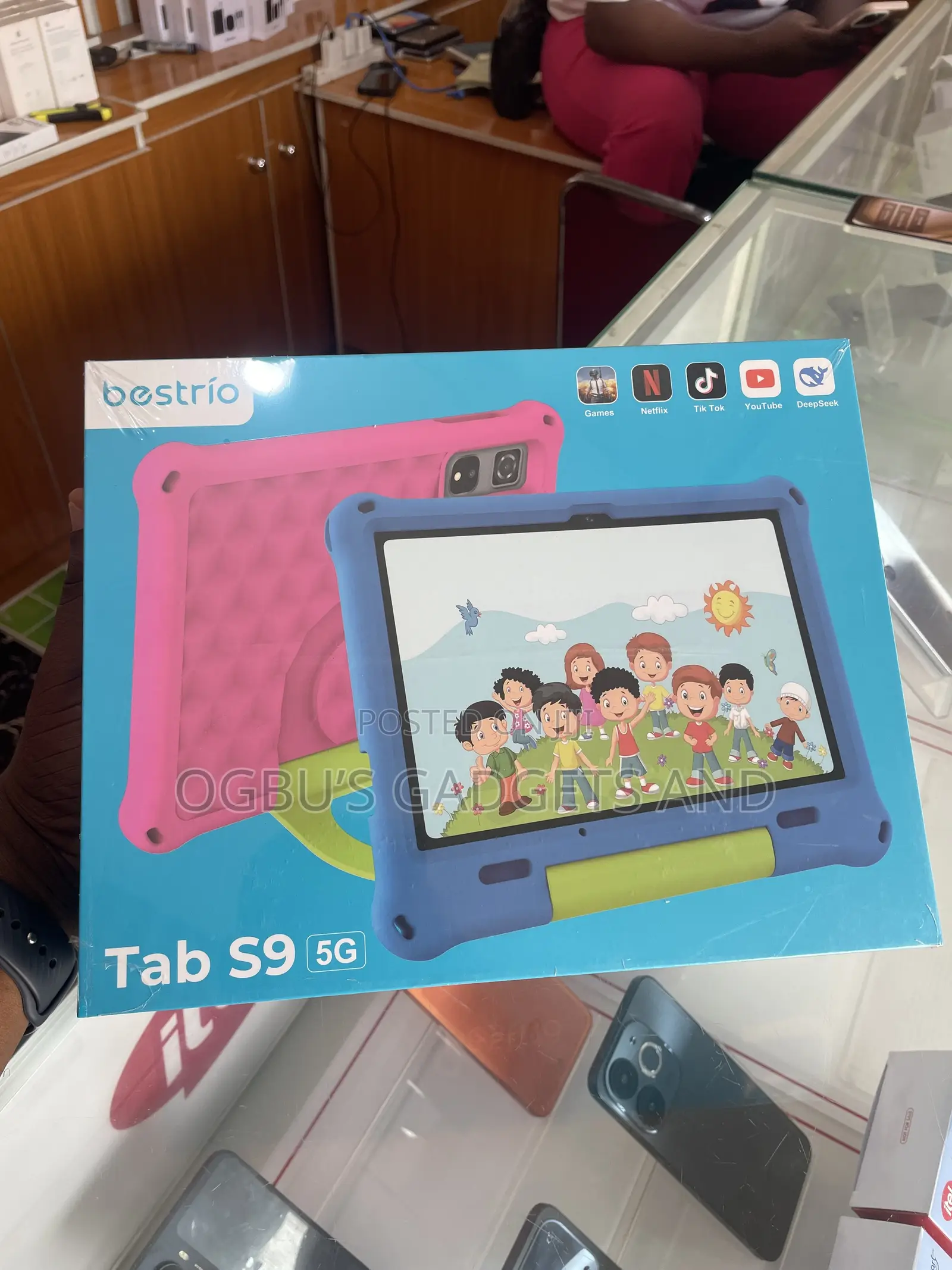 New Bestrio Tab S9 512 GB Pink