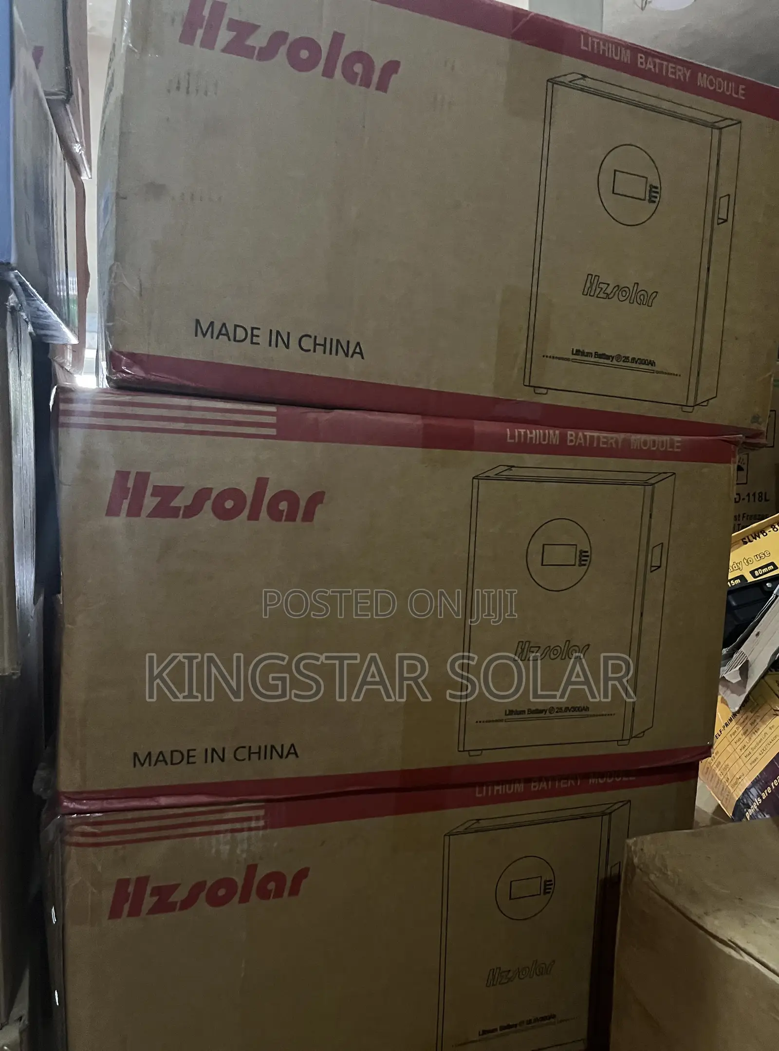 HzSolar 7.5Kwh 51.2V Lithium Battery