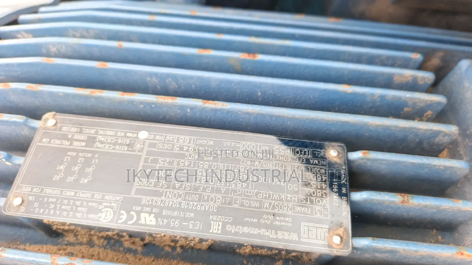 75kw 1470rpm WEG Motor