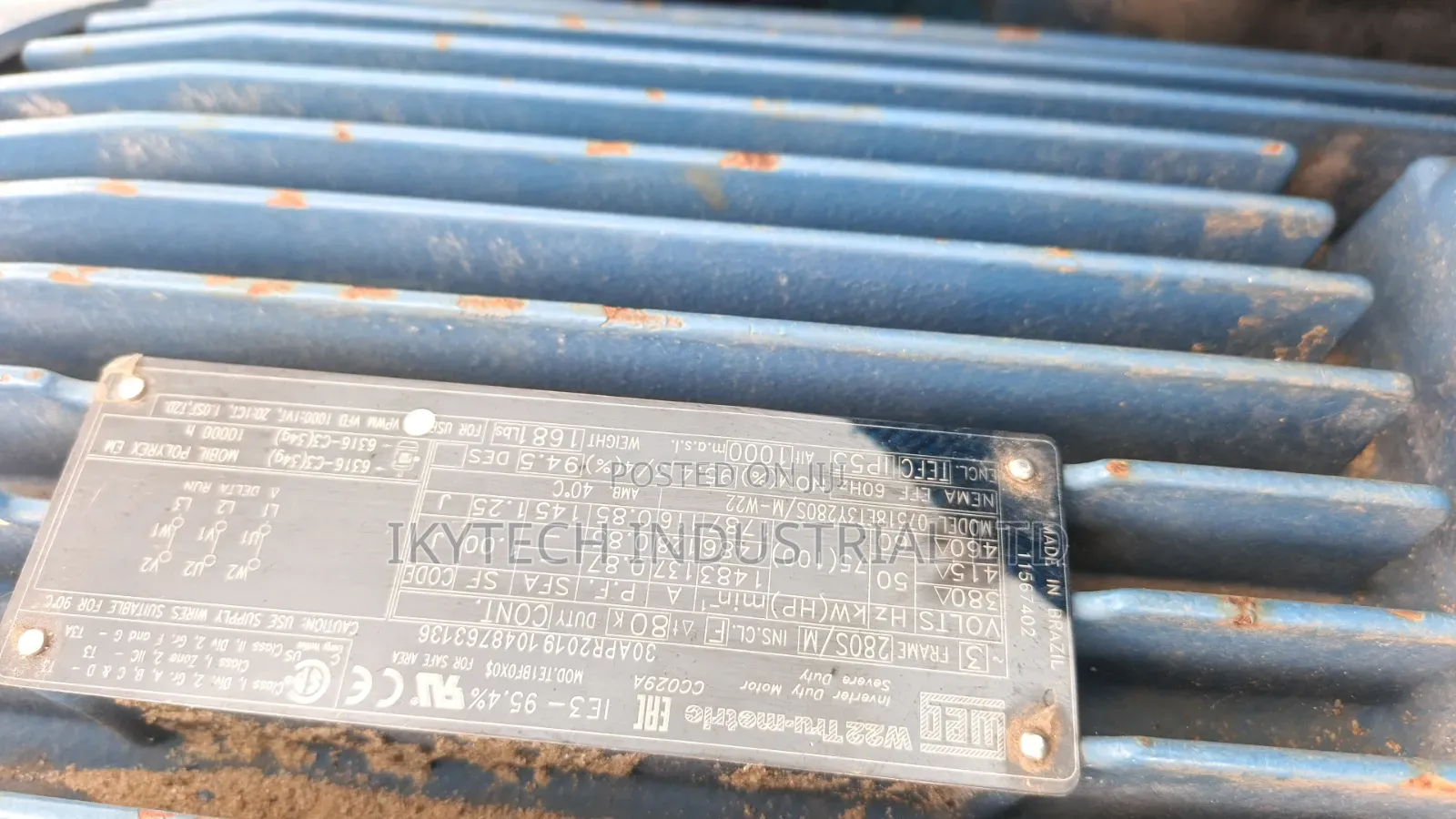 75kw 1470rpm WEG Motor