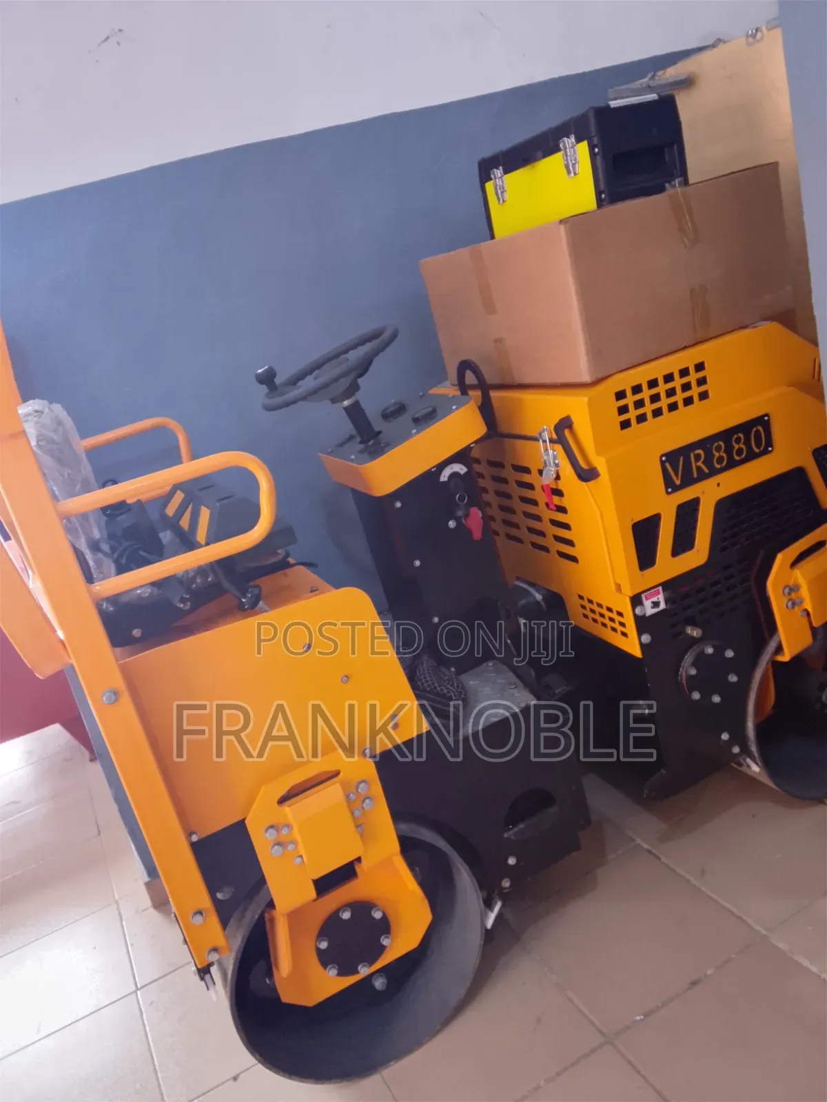 2tons Double Drum Roller