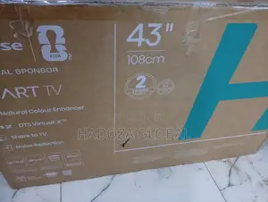Hisense 43 Inch Smart TV With High Quality Audio and Bright Display