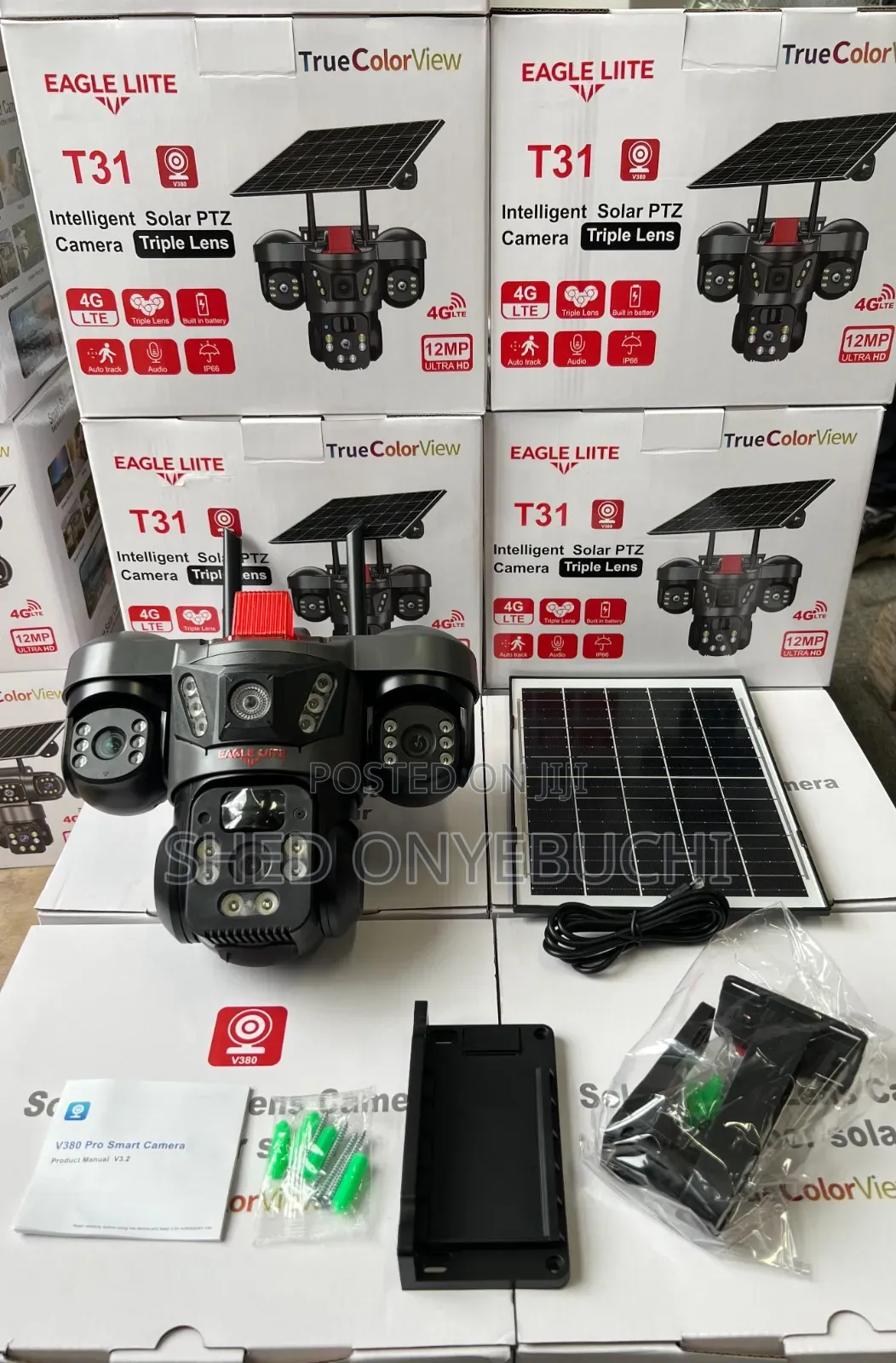 CCTV Complete 3lens PTZ