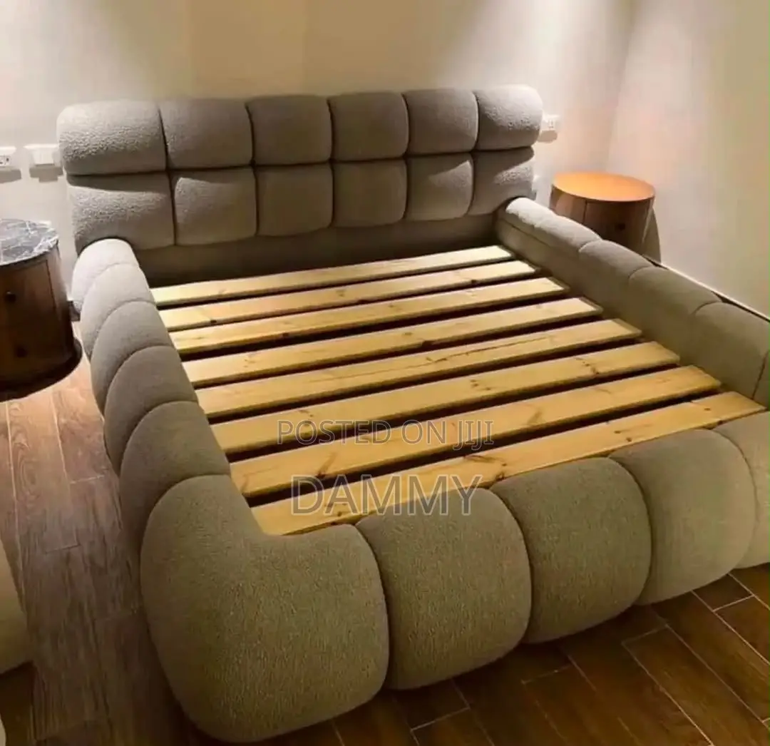 Modern Upholstered Bed Features