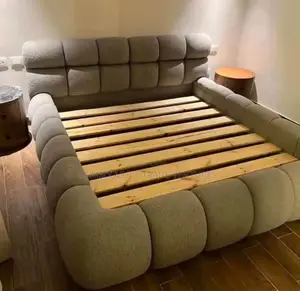 Modern Upholstered Bed Features
