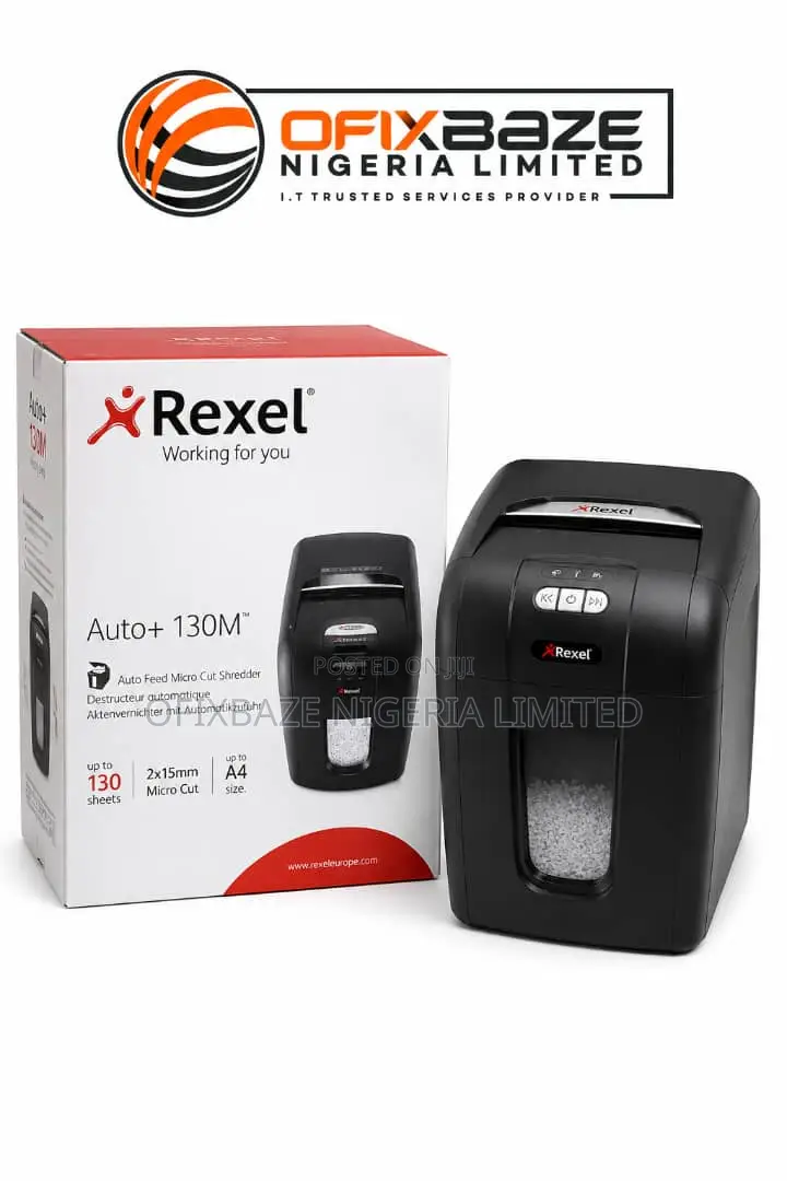 Rexel Auto+ 130M Micro Cut Paper Shredder