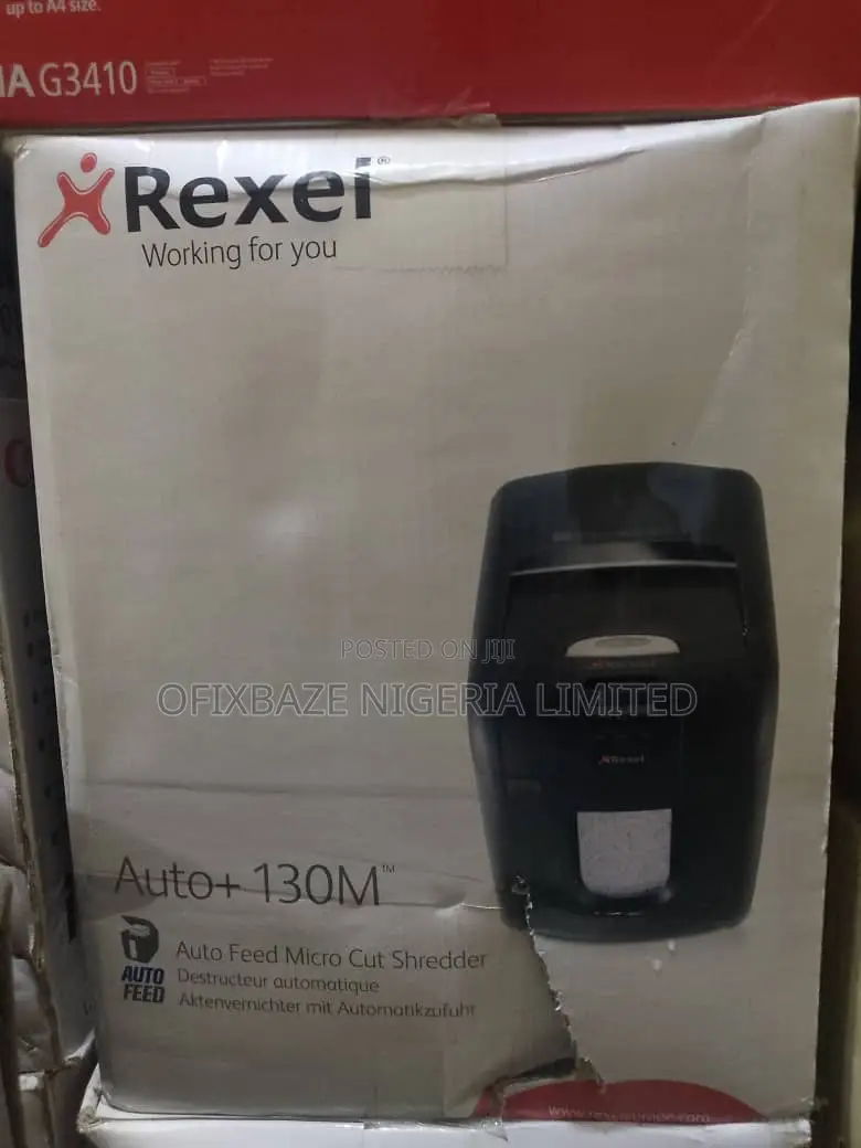 Rexel Auto+ 130M Micro Cut Paper Shredder