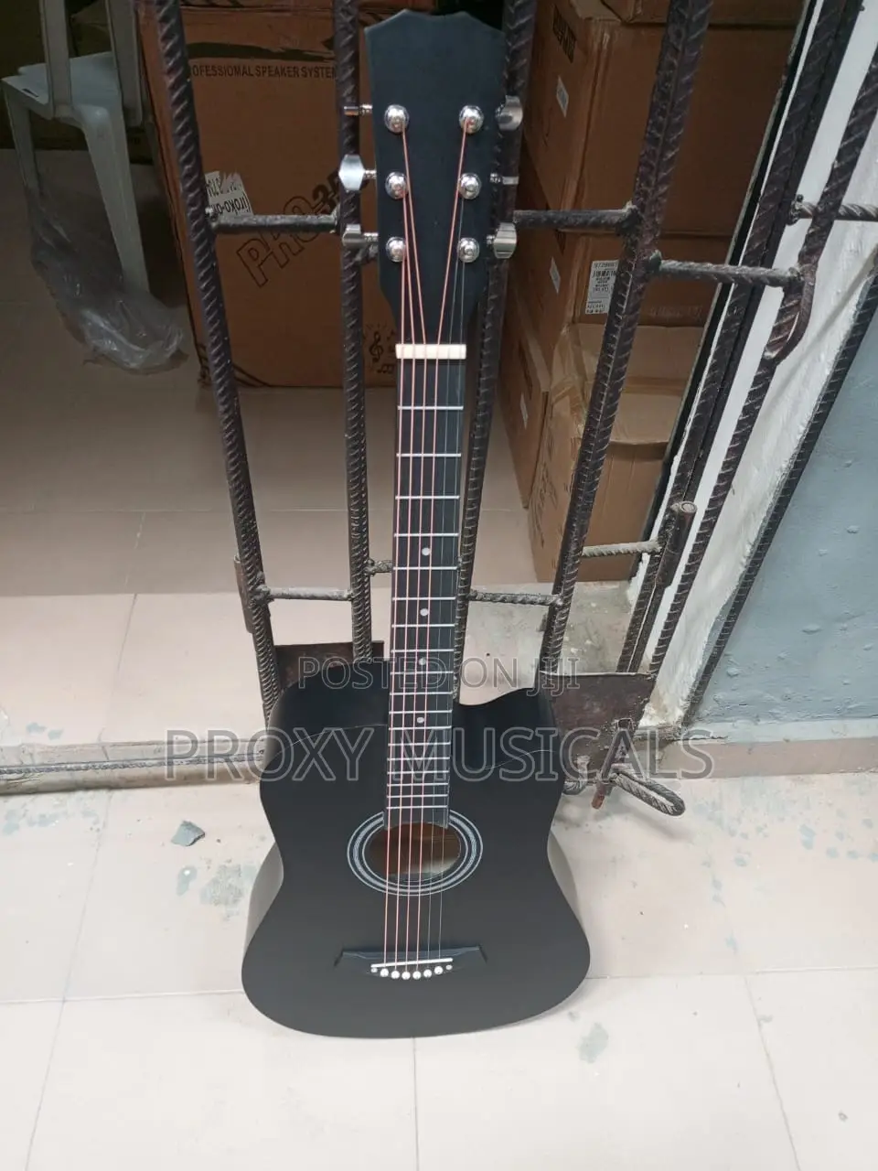 Boxed Acoustic Guitar