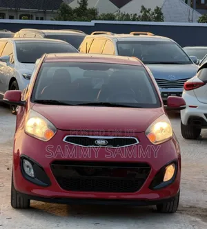 Kia Morning 2012 Red