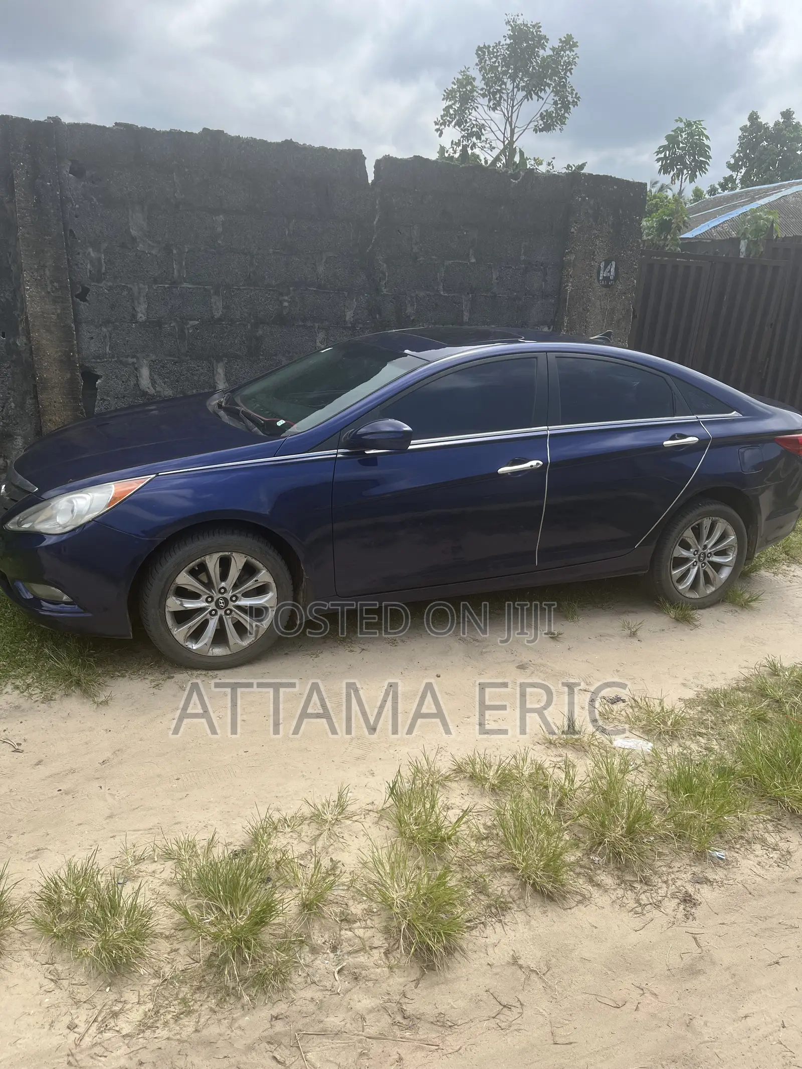 Hyundai Sonata 2011 Blue
