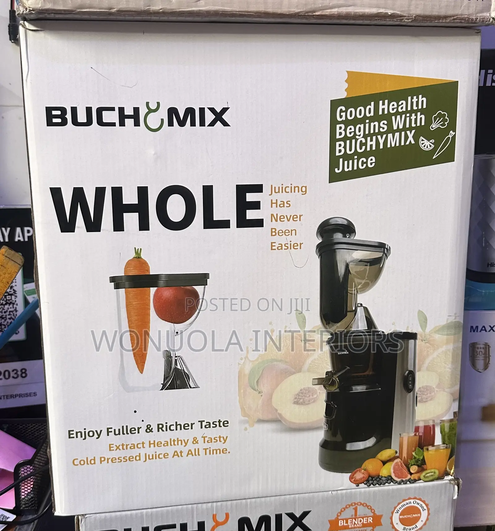 Buchymix High Torque Premium Masticating Cold-Press Juicer