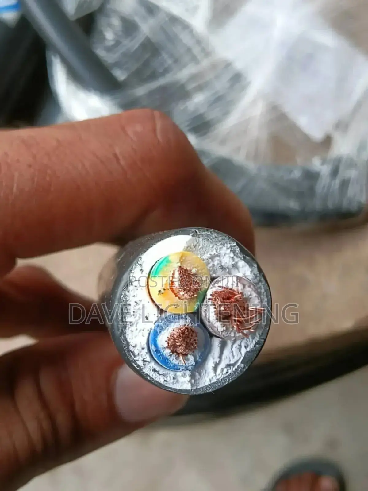 25mm X 3core Flex Heat Resistance Cable