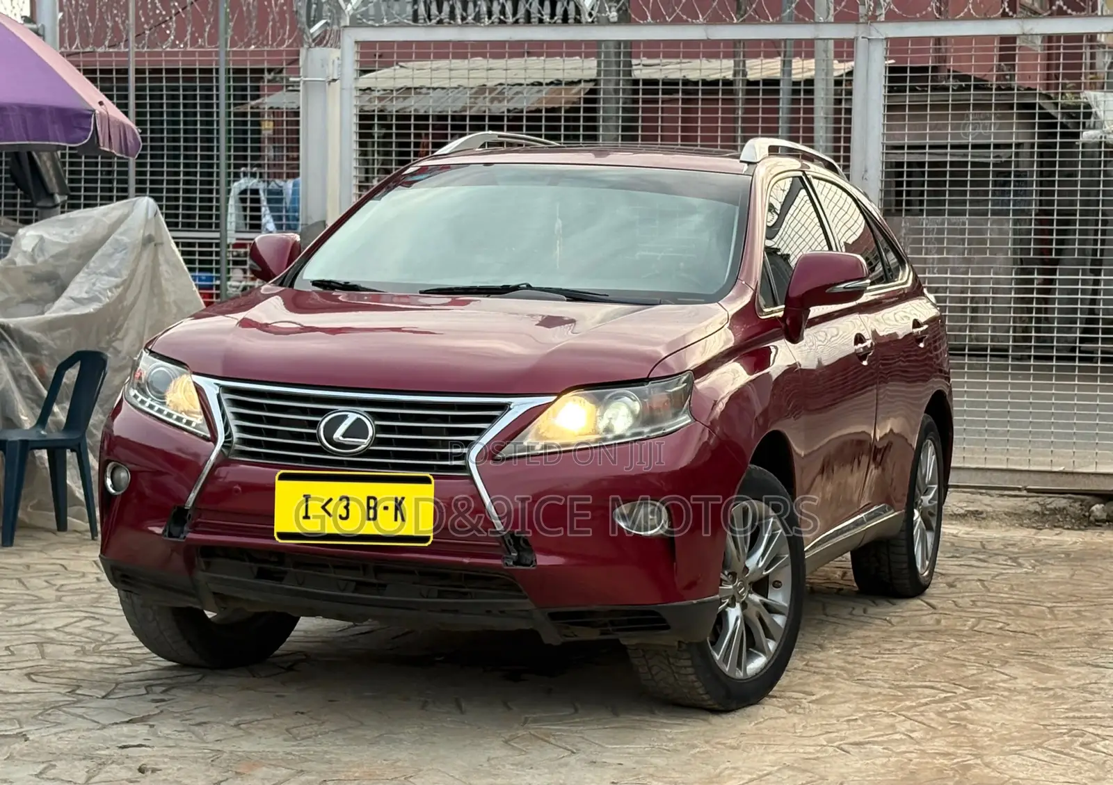 Lexus RX 2013 Red
