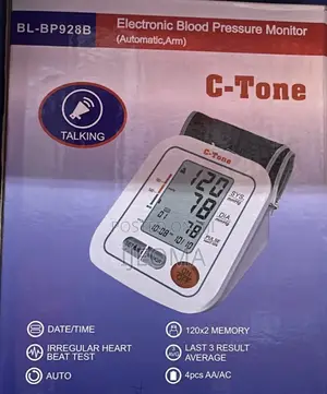 C-Tone Upper Arm Blood Pressure Monitor | Digital BP Machine |