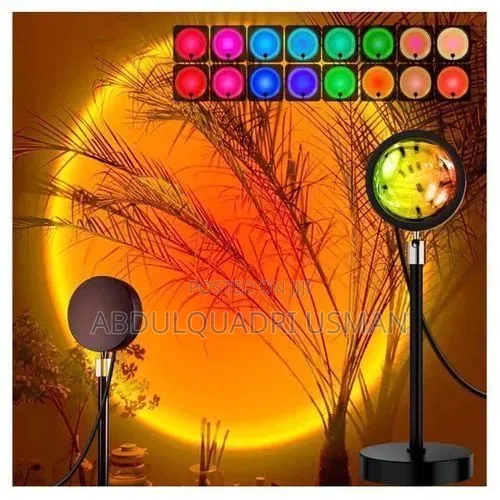 Sunset Lamp Projector Rechargeable - Sun Lamp Projection