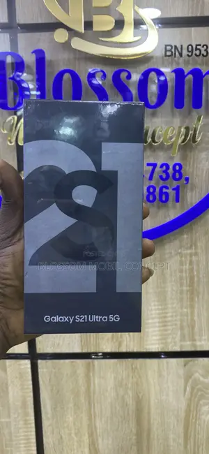 New Samsung Galaxy S21 Ultra 5G 128 GB Silver