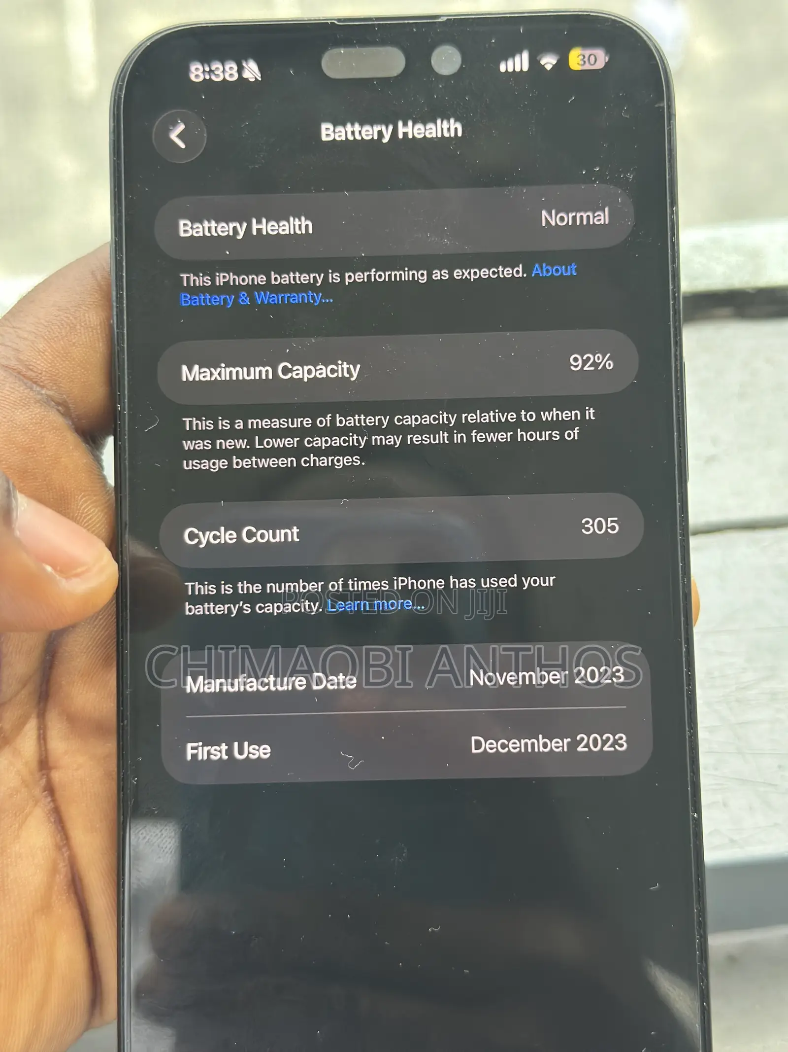 Apple iPhone 15 Pro Max 256 GB Blue