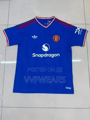 New Manchester United Away Blue Jersey