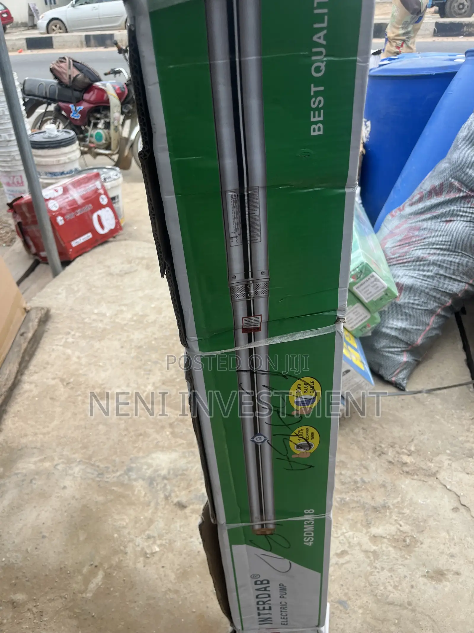 1.5HP Interdab Submersible Water Pump