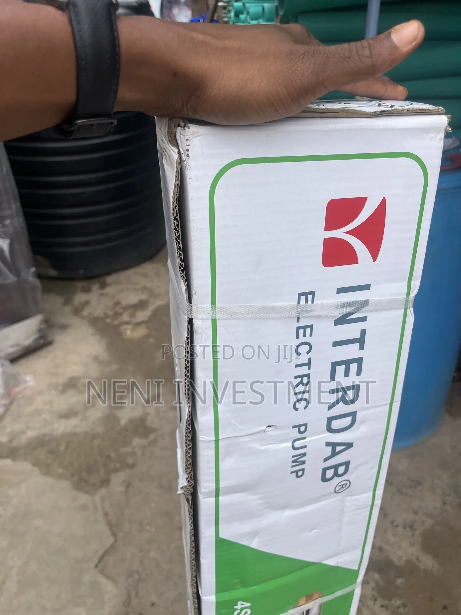 1.5HP Interdab Submersible Water Pump