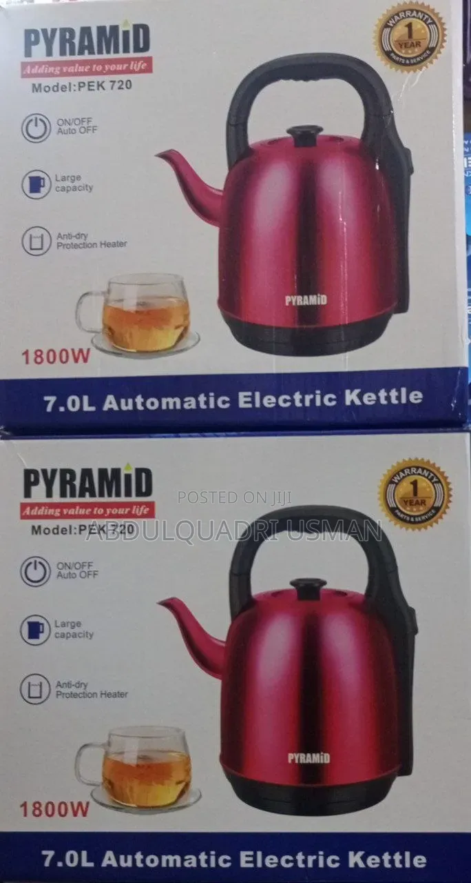 Pyramid 7lt Coloured Kettle
