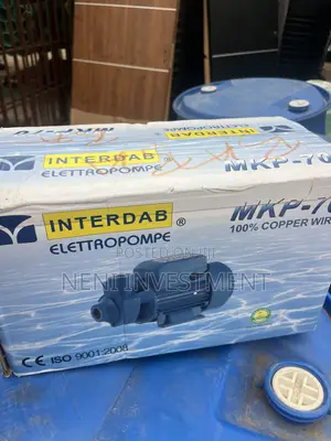 0.75 HP Pressure Pump Interdab