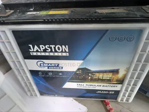 Japston 220Ah Tubular Batteries X4 — Used, Working Fine 