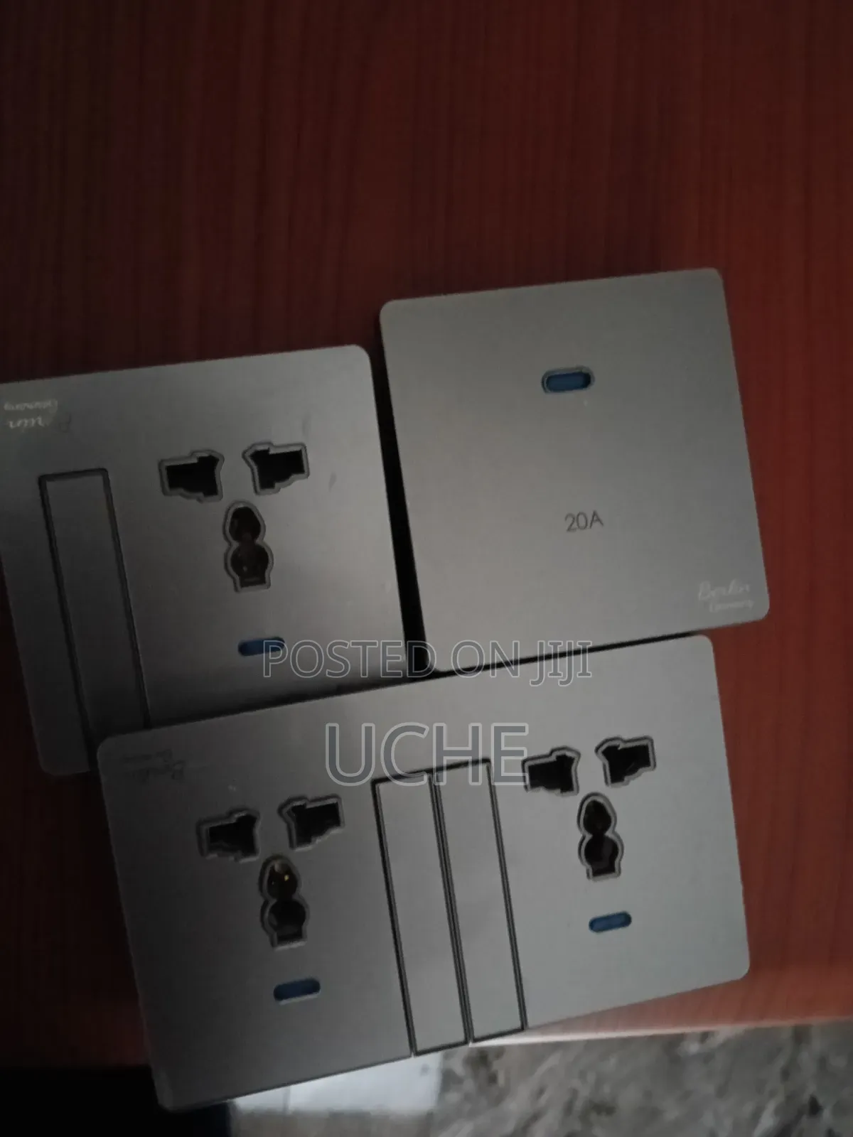 Berlin Grey Socket and Switches