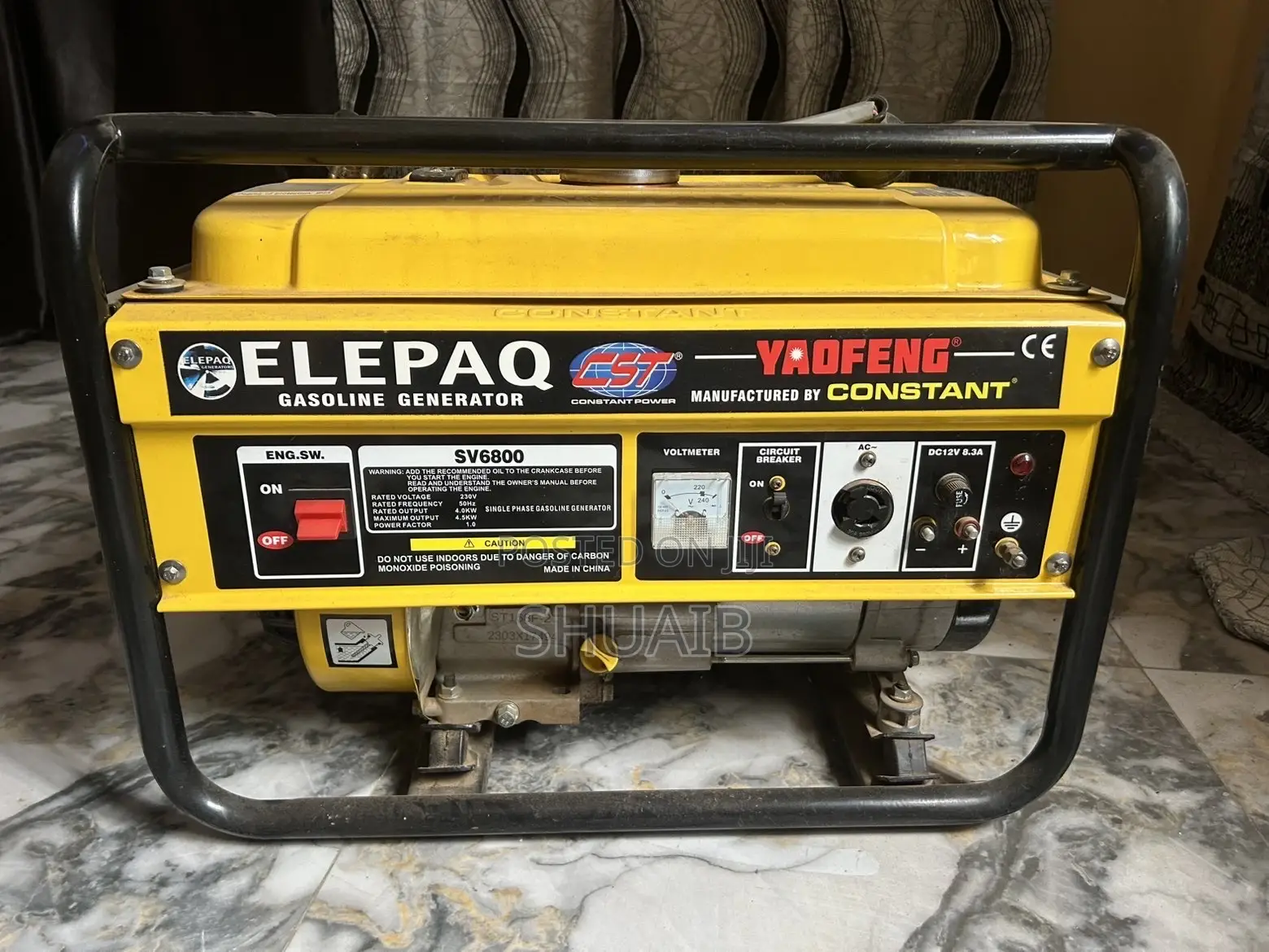 4.5kva Elepaq Constant Generator