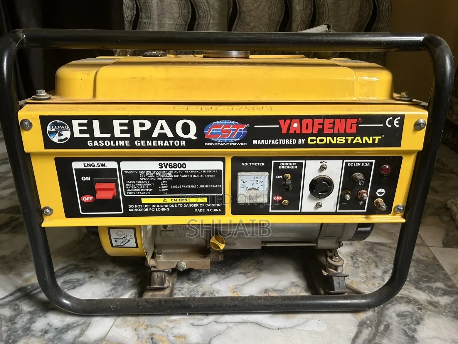 4.5kva Elepaq Constant Generator