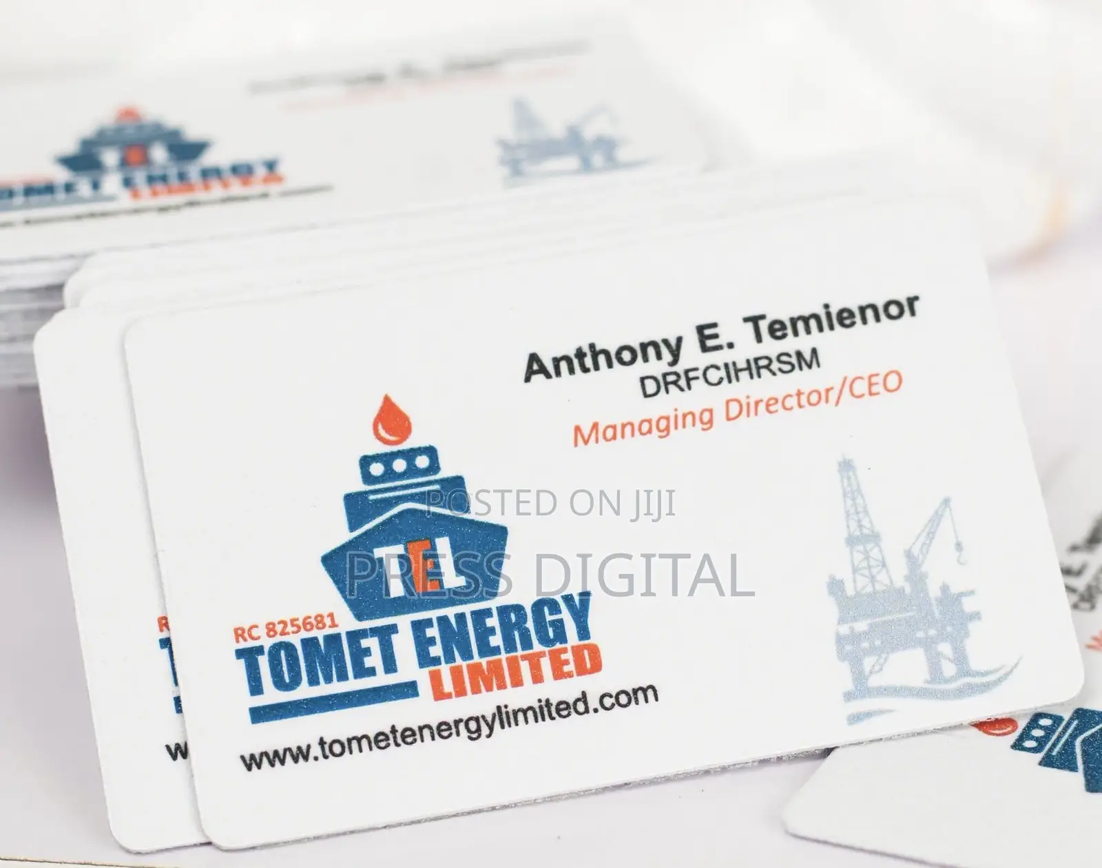 Custom Stone Coated Business Card
