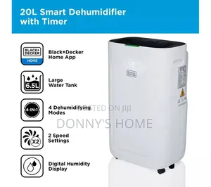 Black and Decker 20L Smart Dehumidifier