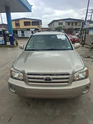 Toyota Highlander Limited V6 2006 Gold