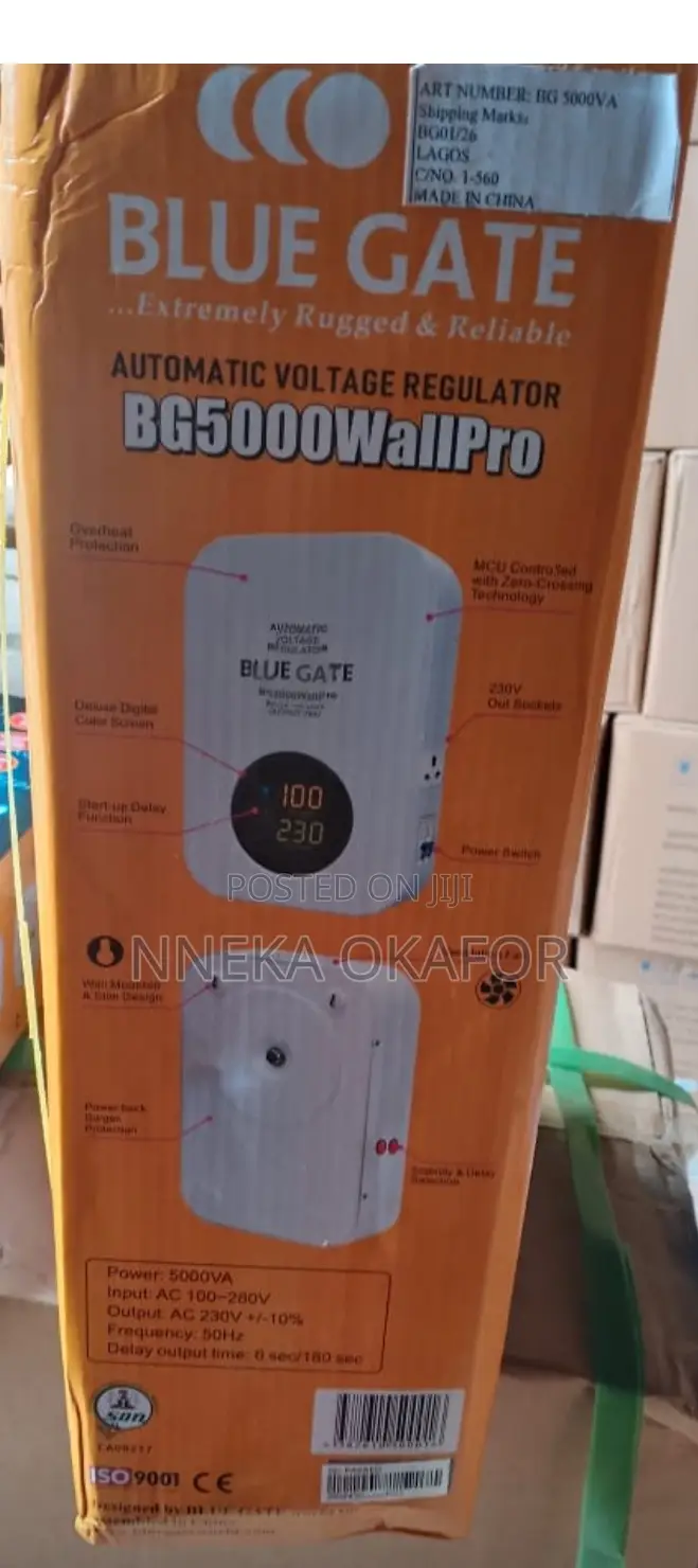 Blue Gate 5KVA Wall Mount Stabilizer