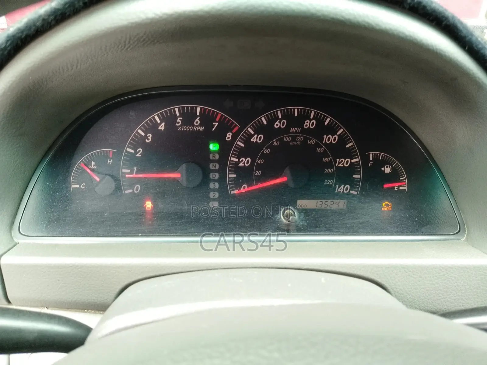 Toyota Camry 2005 Red