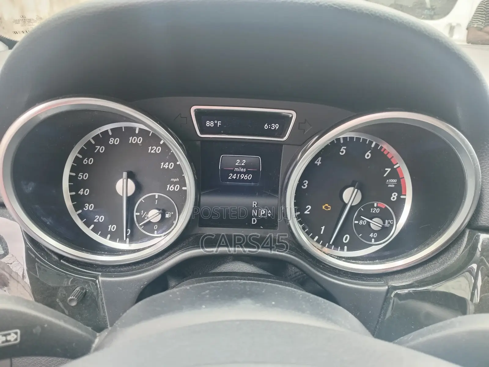 Mercedes-Benz M Class 2015 Black