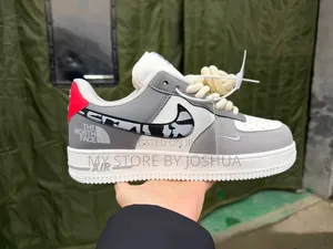 Nike Air Force 1 Low X the North Face Custom Sneakers