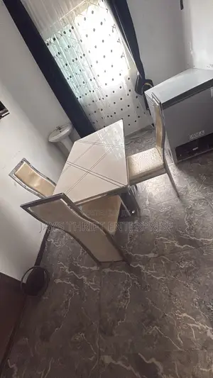3 Chairs Marble Dinning Set for Sale  