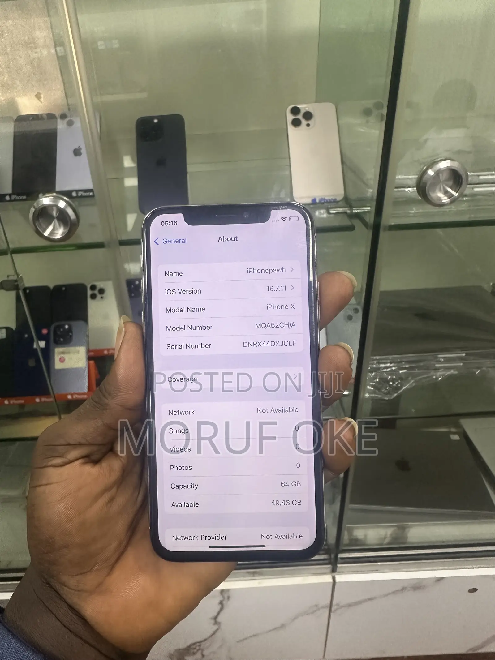 Apple iPhone X 64 GB White