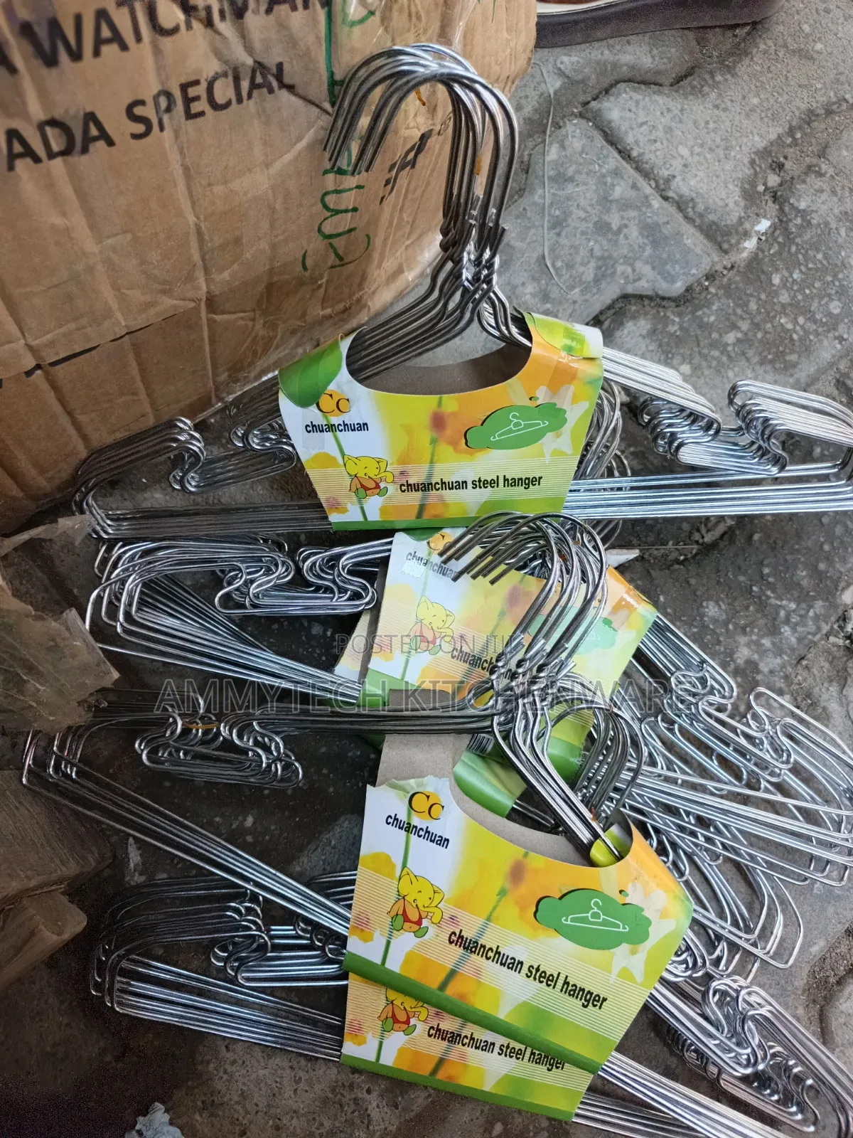10pcs Quality Stainless Steel Clothes Hanger